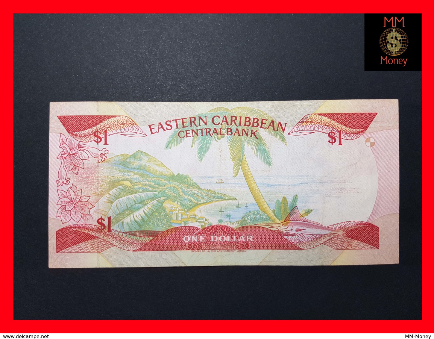 EAST CARIBBEAN 1 Dollar 1986  P. 17 A  ANTIGUA  VF+ - Caraïbes Orientales