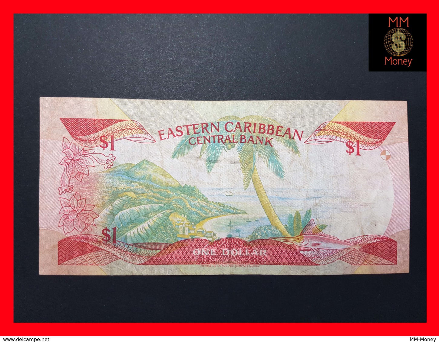 EAST CARIBBEAN 1 Dollar 1986  P. 17 D  DOMINICA  VF - East Carribeans