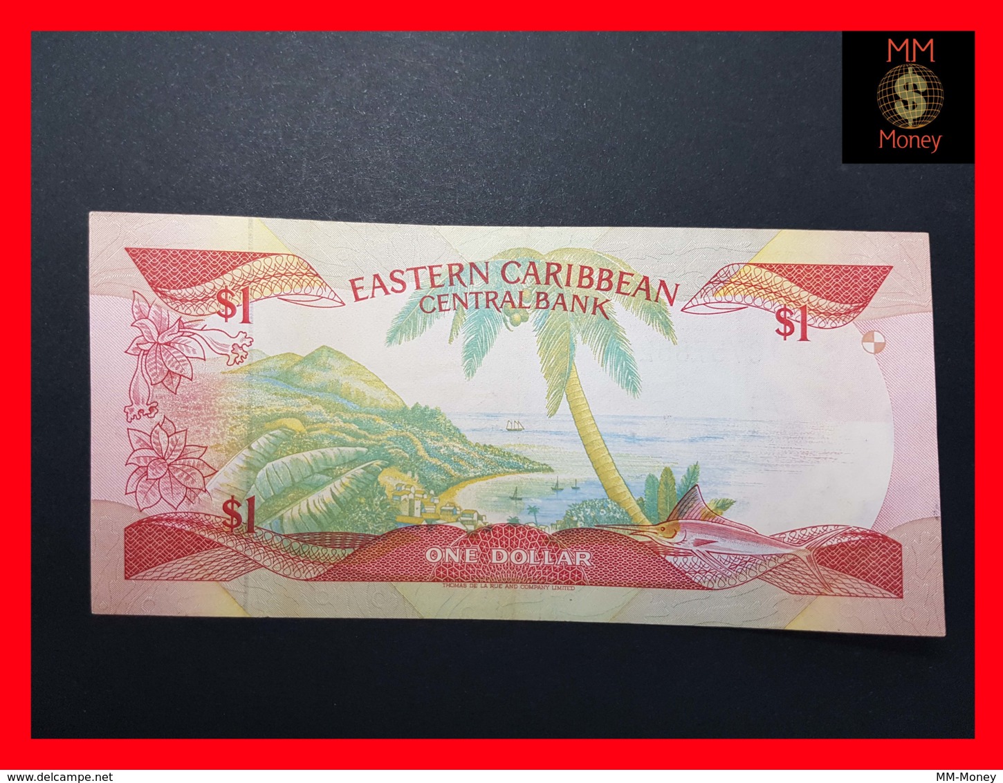 EAST CARIBBEAN 1 Dollar 1986  P. 17 G  GRENADA   VF \ XF - Caraïbes Orientales