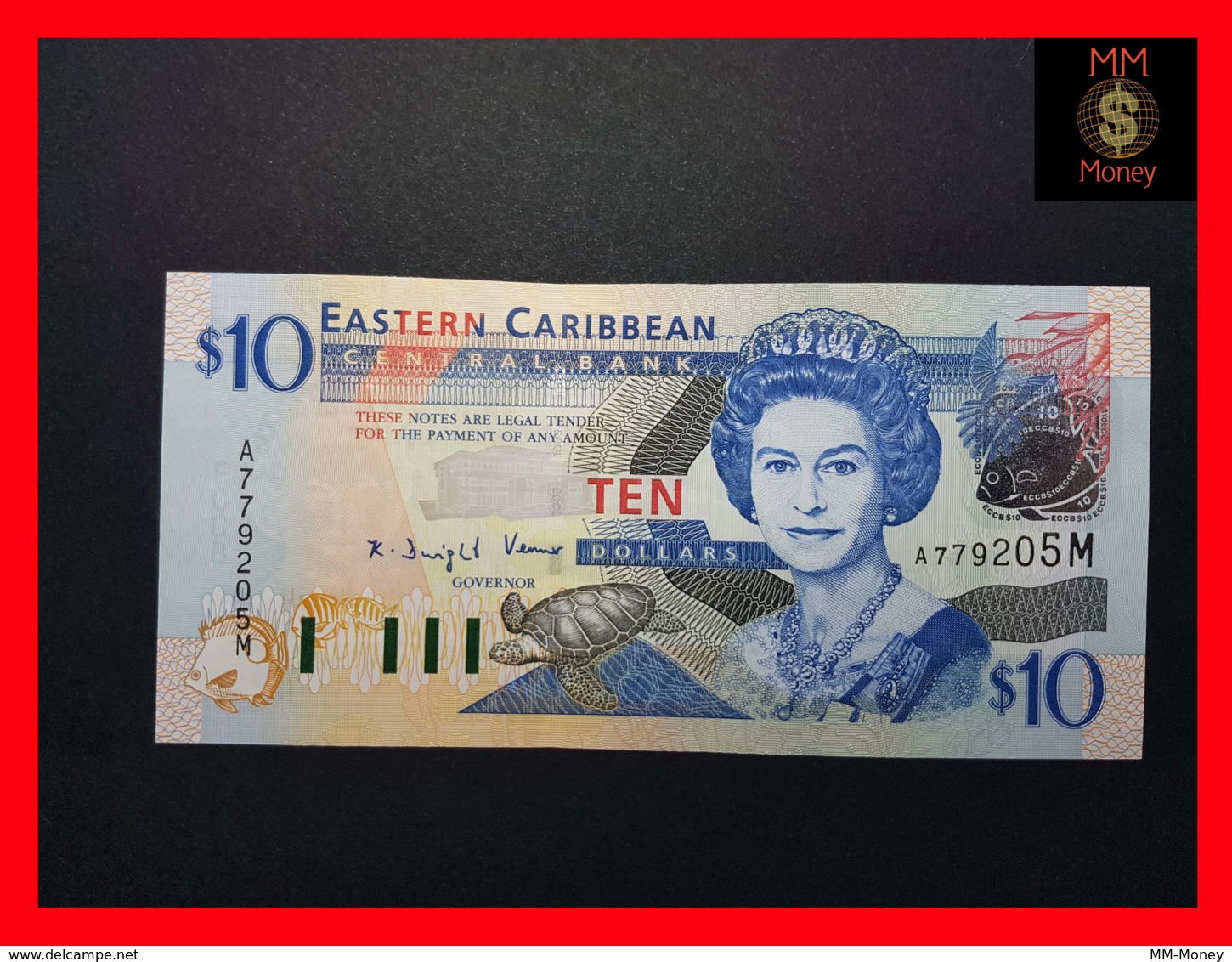 EAST CARIBBEANS 10 $  2003 P. 43 M  Montserrat  UNC - Caraïbes Orientales