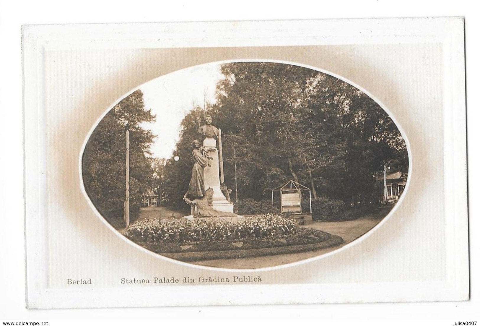 BERLAD BARLAD (Roumanie) Statuea Palde Din Gradina Publica - Roumanie