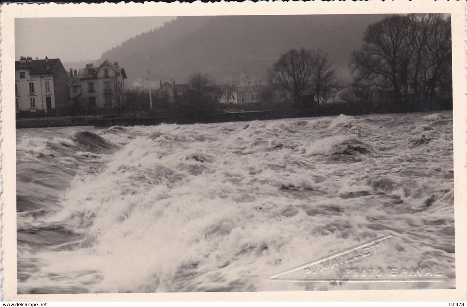 88---?---Crue De La ... En 1919--( P. Maillet Photo Epinal )--voir 2 Scans - Lieux