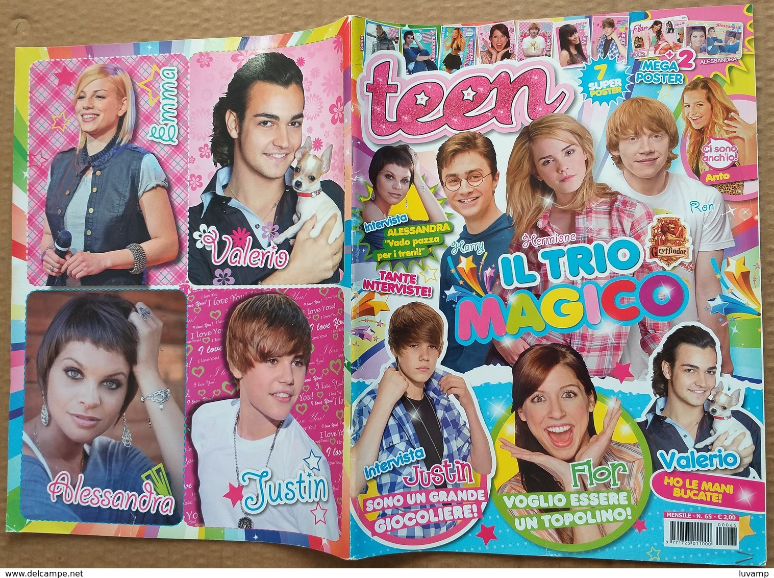 TEEN   N.  65 MENSILE -COMPLETI DI MAXI POSTER (180119) - Musica