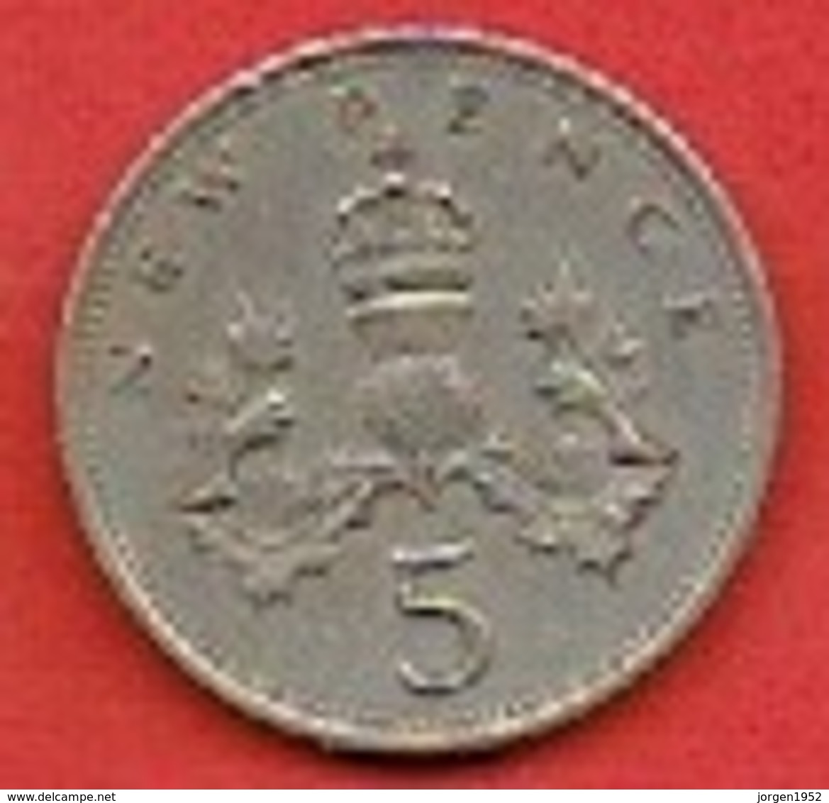 GREAT BRITAIN #  5 NEW PENCE FROM 1969 - 5 Pence & 5 New Pence