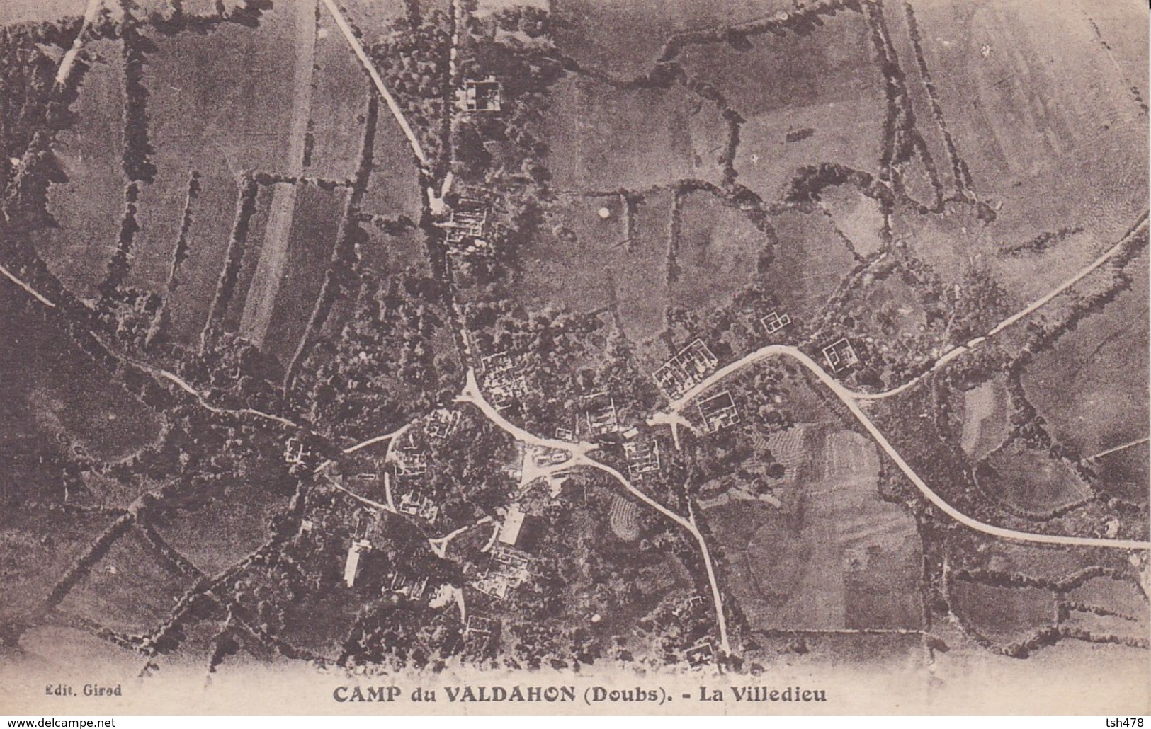 25---CAMP DU VALDAHON--la Villedieu---voir 2 Scans - Autres & Non Classés