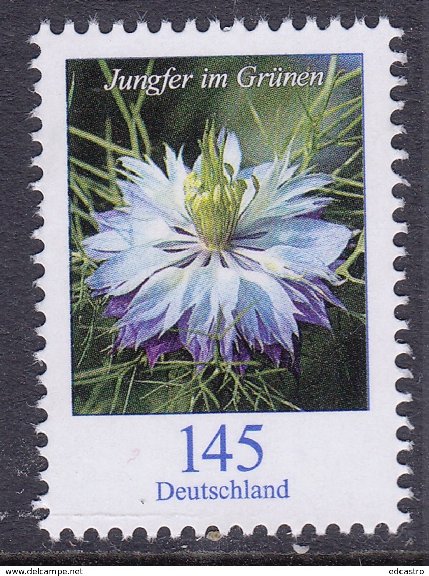 21.- GERMANY 2018 DEFINITIVES STAMPS - FLOWER - Nuevos