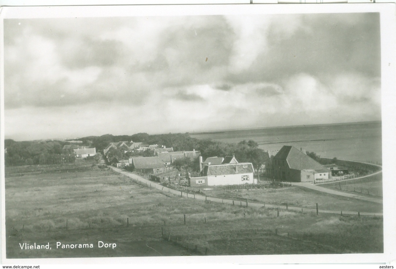 Vlieland; Panorama Dorp - Niet Gelopen. (Hommema - Vlieland) - Vlieland