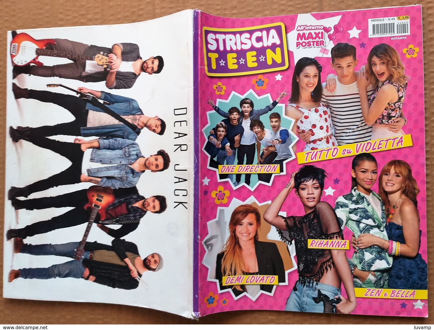 STRISCIA TEEN   N. 49  RISTAMPA -COMPLETO DI POSTER (180119) - Musica