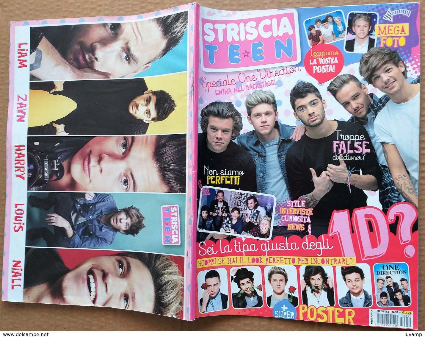 STRISCIA TEEN   N. 52 RISTAMPA  -COMPLETO DI POSTER (180119) - Musica