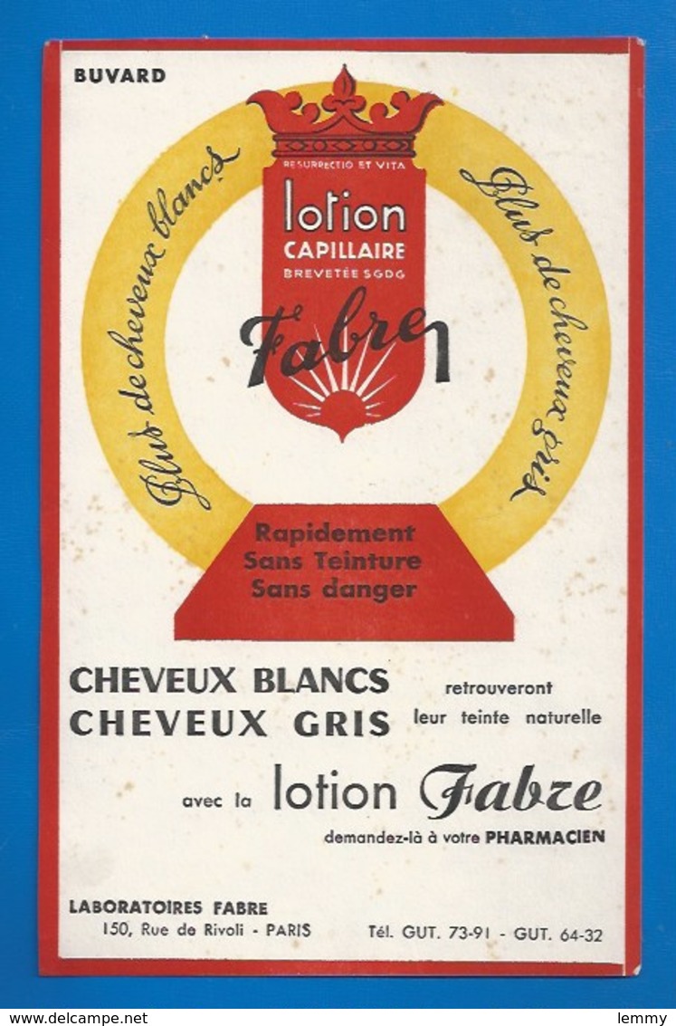 BUVARD - BEAUTÉ - LOTION FABRE POUR CHEVEUX BLANCS OU GRIS... - Perfumes & Belleza