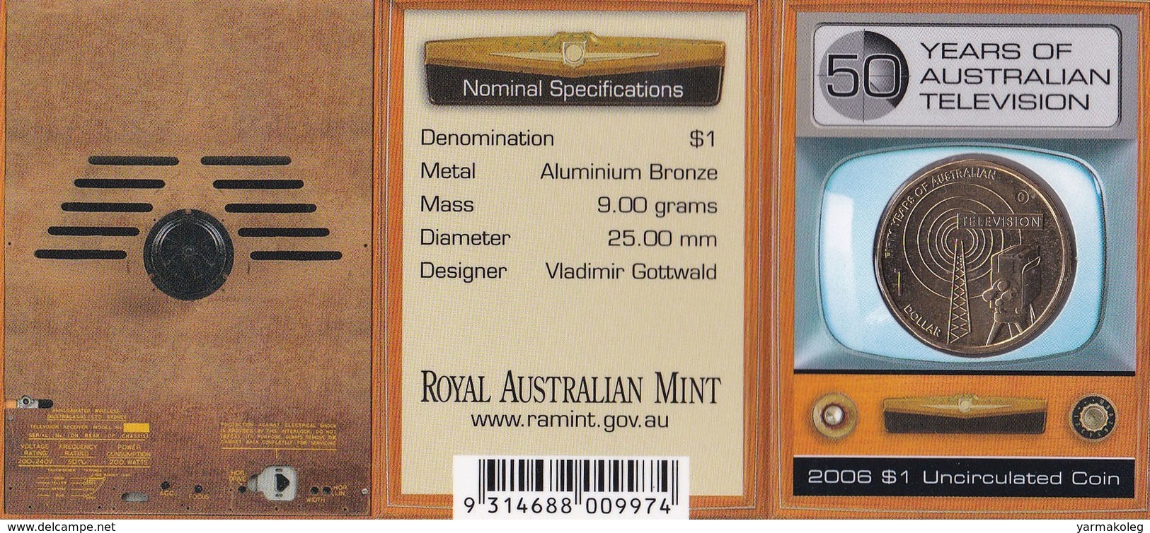 Australia 1 Dollar 2006 - Colecciones