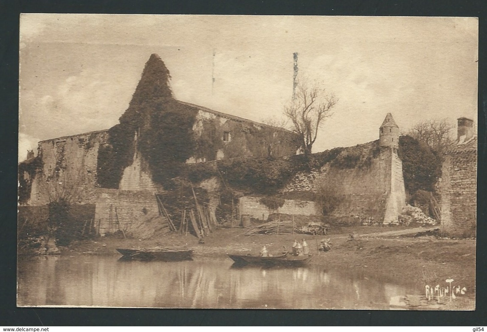 PETIT PORT DU MARAIS DE L'ABBAYE DE MAIZELLAIS  Gad10 - Maillezais