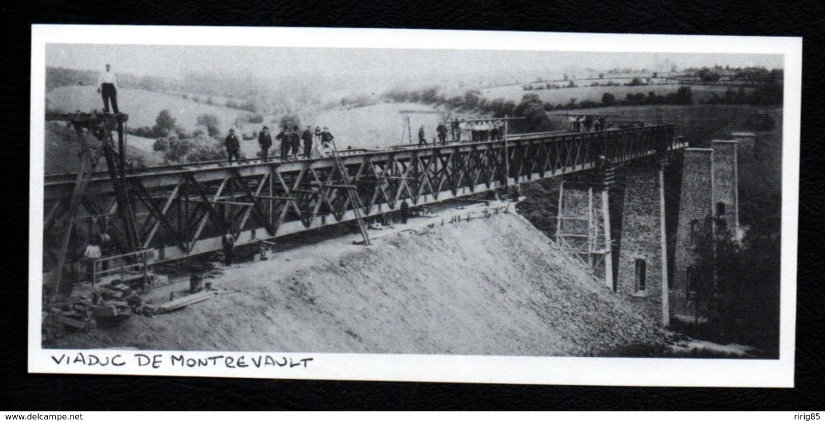 1986  --  VIADUC DE MONTREVAULT EN CONSTRUCTION   3Q456 - Non Classés