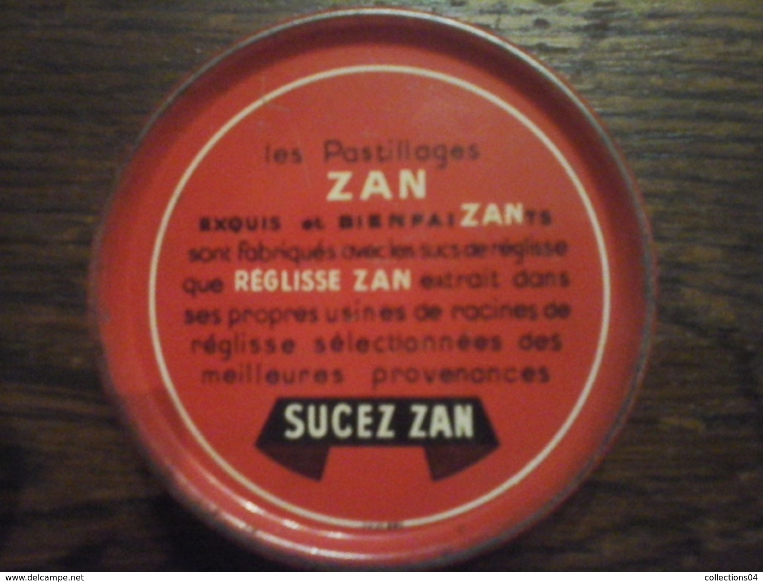 BOITE DE ZAN / REGLISSE : ANCIENNE / UZES /MARSEILLE / - Boîtes