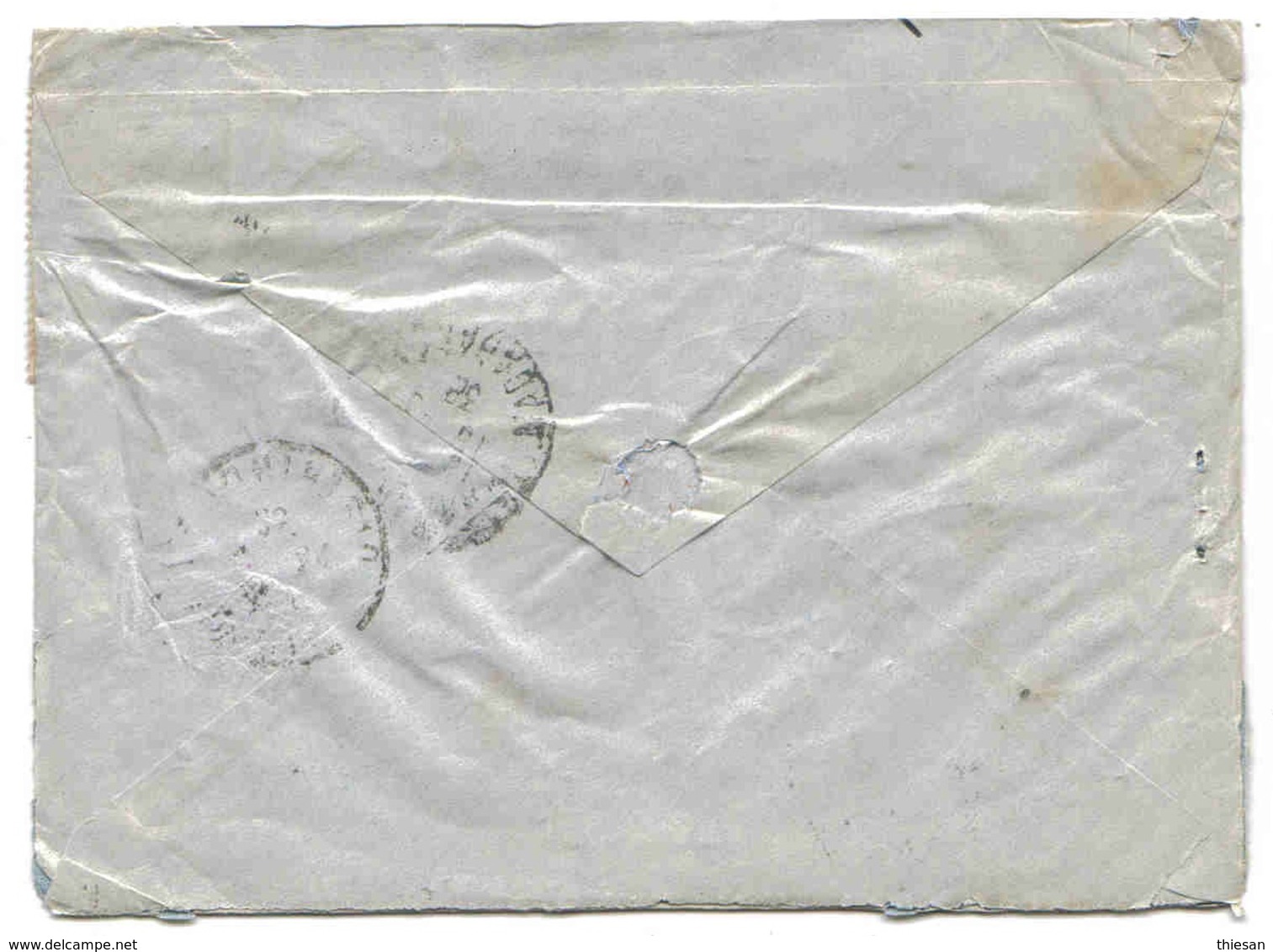 Madagascar Lettre Recommandée Avion Airmail Cover Fianarantsoa 38 - Lettres & Documents