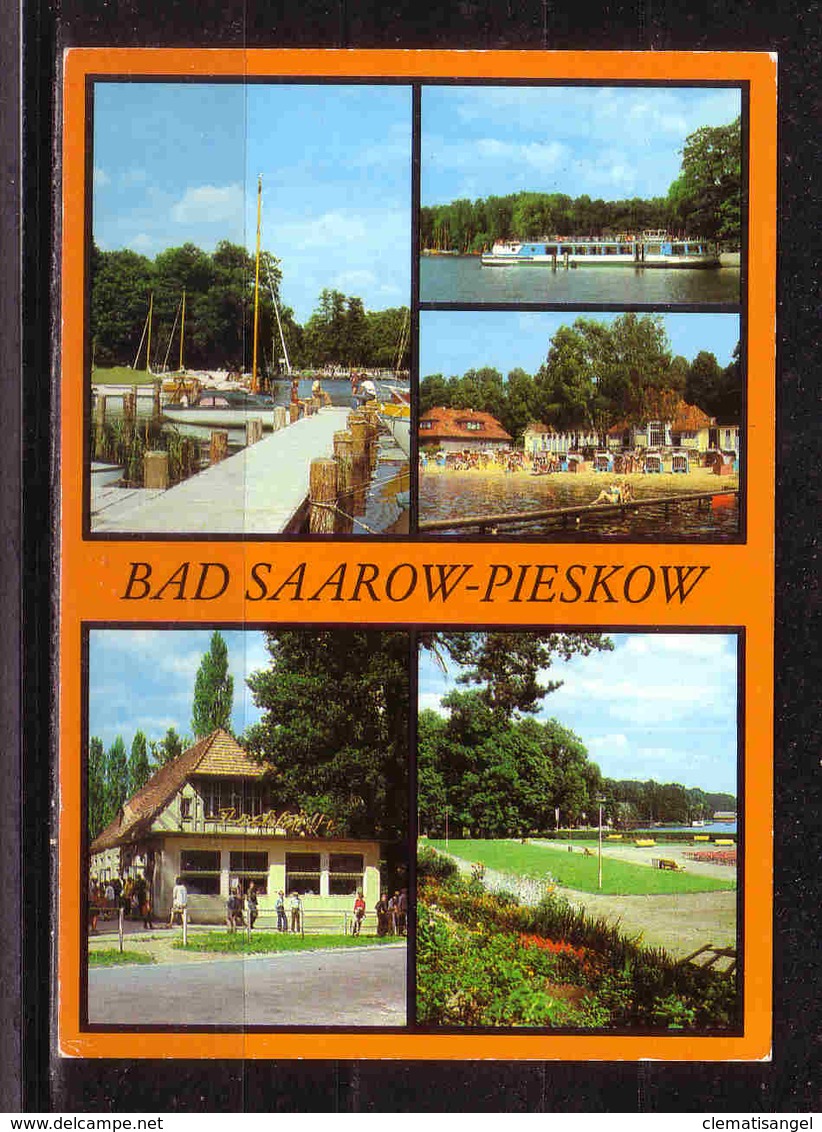 232c * BAD SAAROW - PIESKOW * IN 5 ANSICHTEN *!! - Bad Saarow