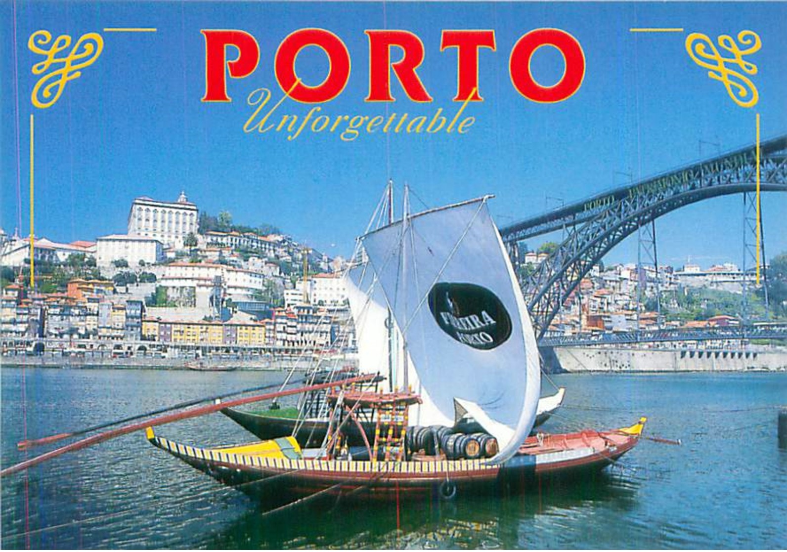 Cpm -  Portugal  -    Porto - Bateau Rabello     ( 181 ) - Porto