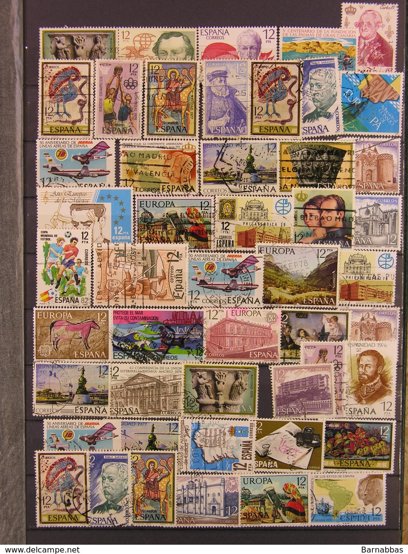 SPAIN - Large Quantity Of Stamps In Stockbook (DC100) - Collections (en Albums)