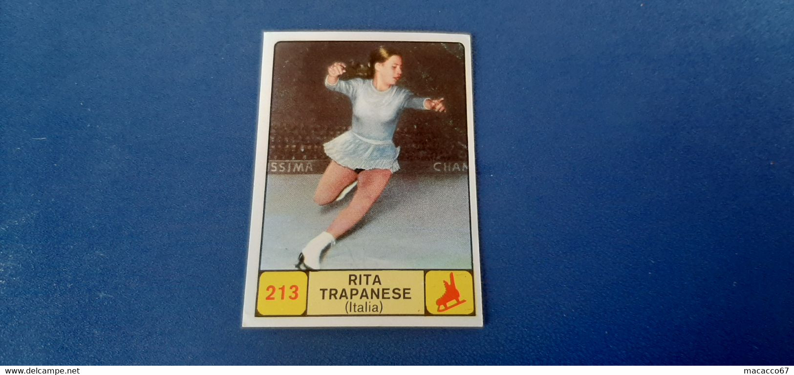 Figurina Panini Campioni Dello Sport 1968 - 213 Rita Trapanese - Edizione Italiana