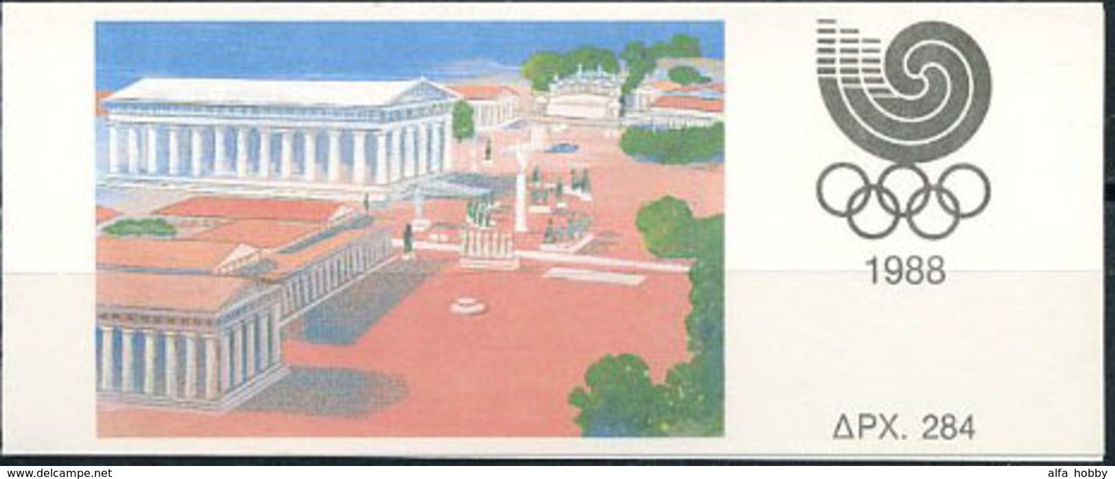 Greece, Summer Olympic, 1988, Booklet - Summer 1988: Seoul