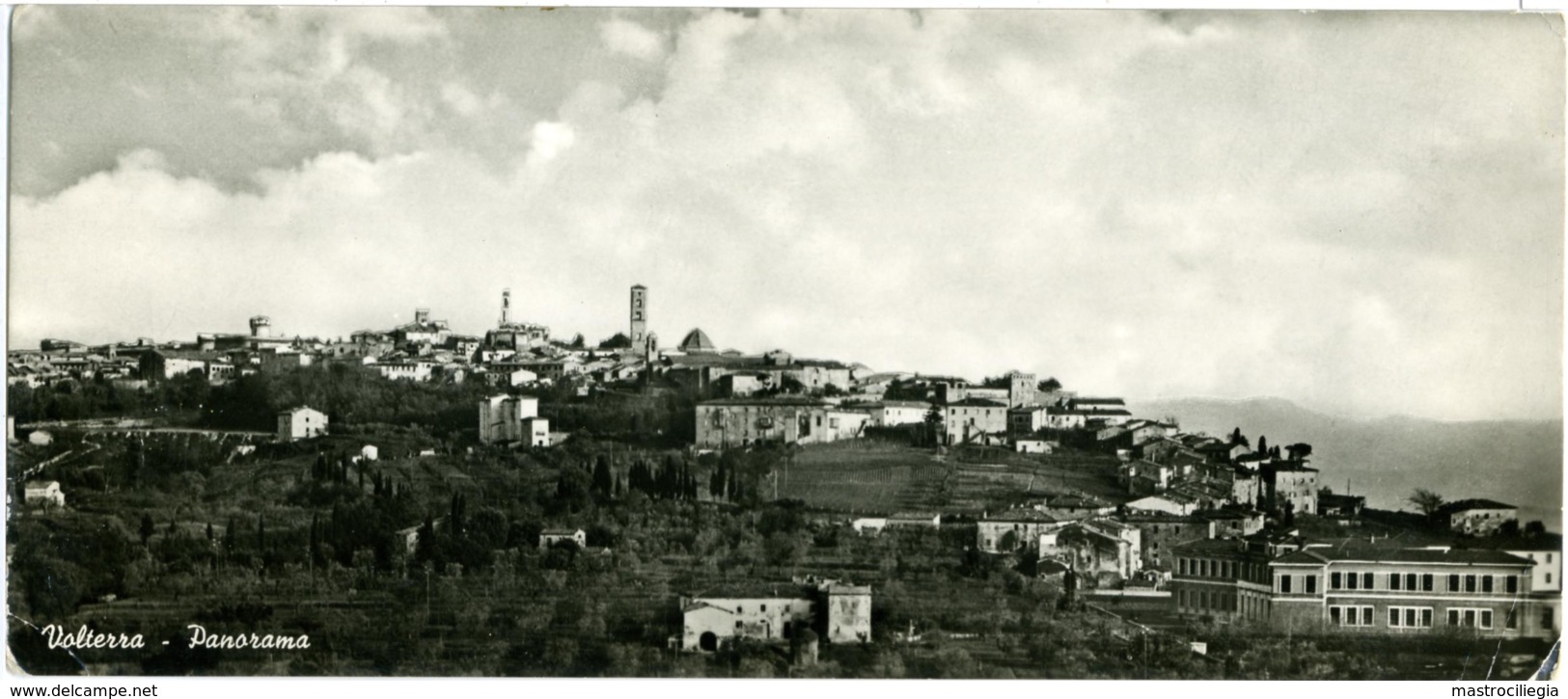 VOLTERRA  PISA  Panorama  Cartolina Doppia - Pisa