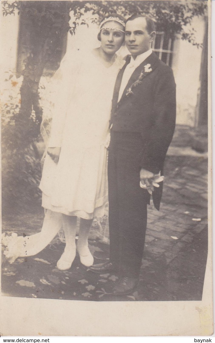 CROATIA, DVOR, BANOVINA  ~    WEDDING  ~  1926  ~    ORIGINAL PHOTO   ~   PC FORMAT - Anonyme Personen