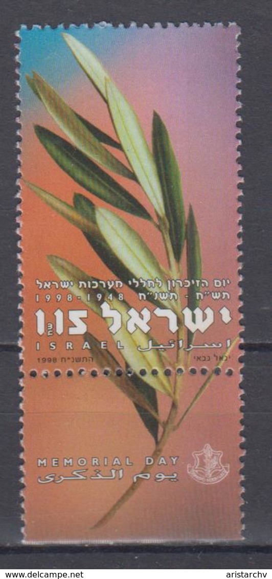 ISRAEL 1998 MEMORIAL DAY - Neufs (avec Tabs)
