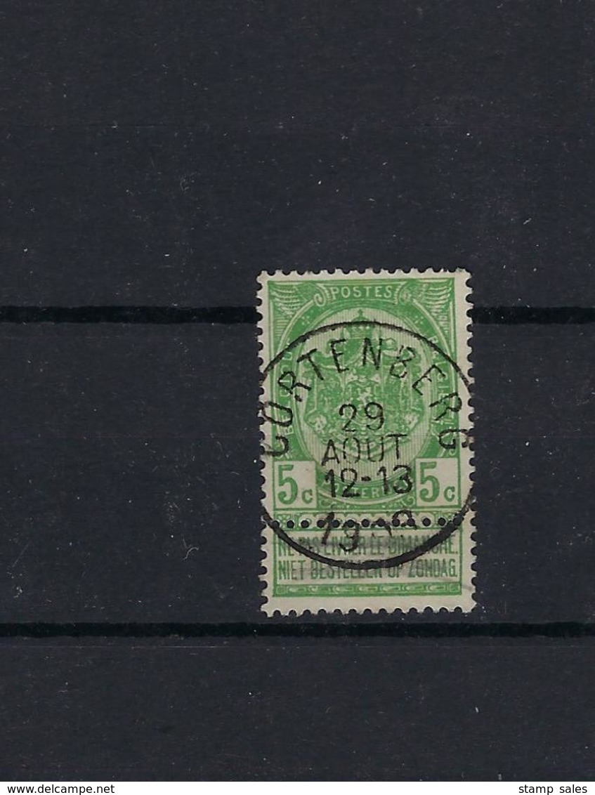 N°56 (ntz) GESTEMPELD Cortenberg COBA € 6,00 - 1893-1907 Armoiries