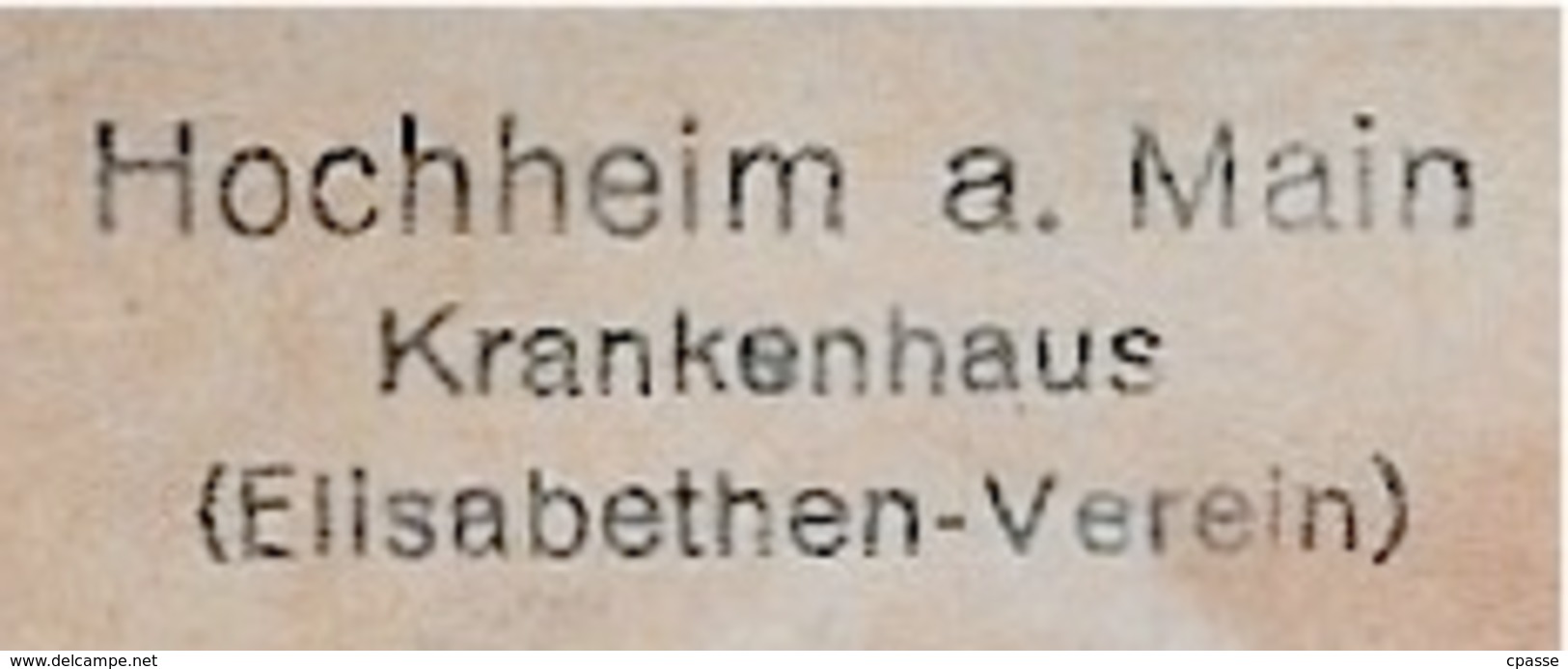 CPA AK Allemagne Hesse HOCHHEIM A. Main - Krankenhaus (Elisabethen-Verein) - Hochheim A. Main