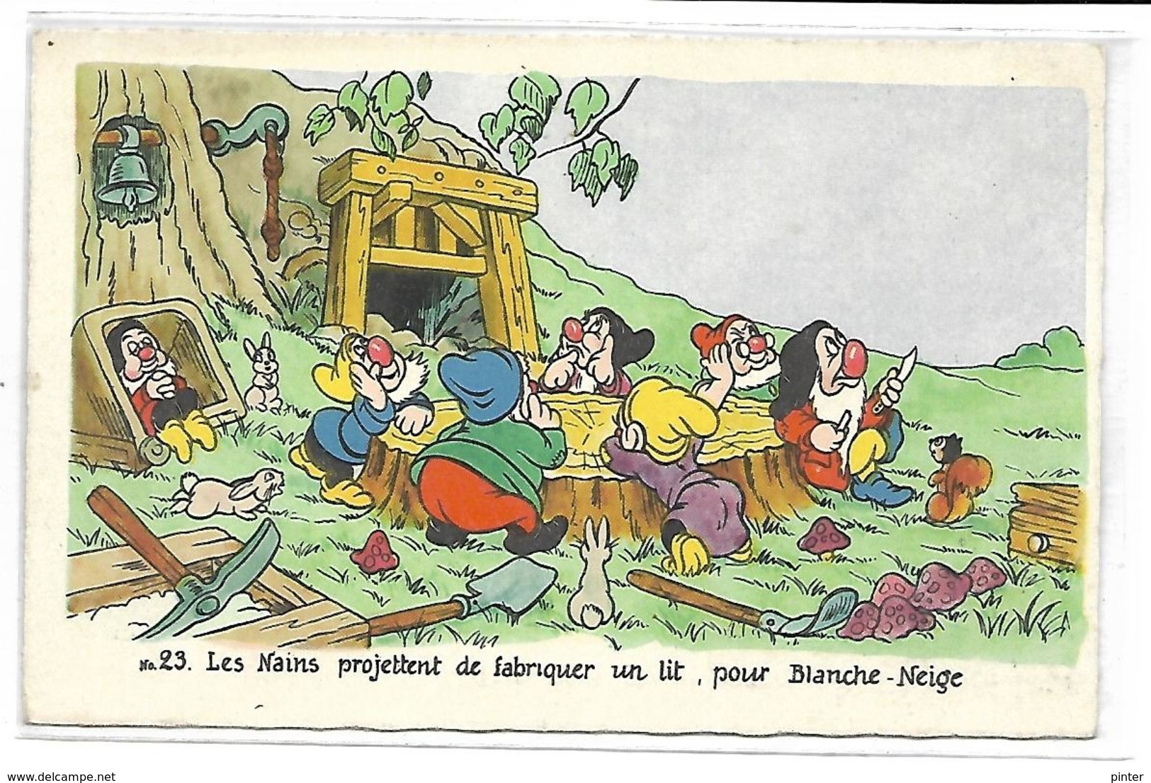 DISNEY - Blanche Neige Et Les 7 Nains N° 23 - Other & Unclassified