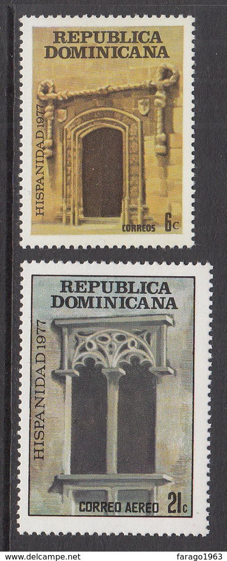 1978 Dominican Republic  Spanish Heritage  Complete Set Of 2 MNH - Dominicaine (République)