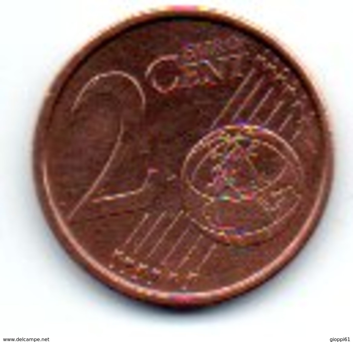 2003 Spagna - 2 C Circolata (fronte E Retro) - Espagne