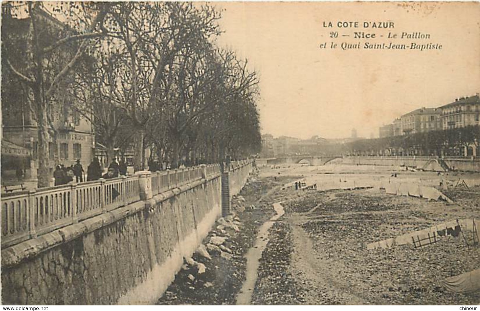 NICE LE PAILLON ET LE QUAI SAINT JEAN BAPTISTE - Autres & Non Classés