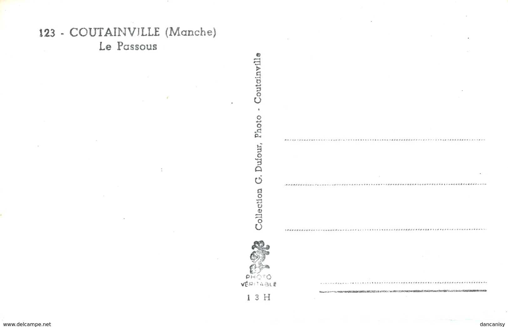 Coutainville (Manche) - Le Passous _ Années 50 - Autres & Non Classés