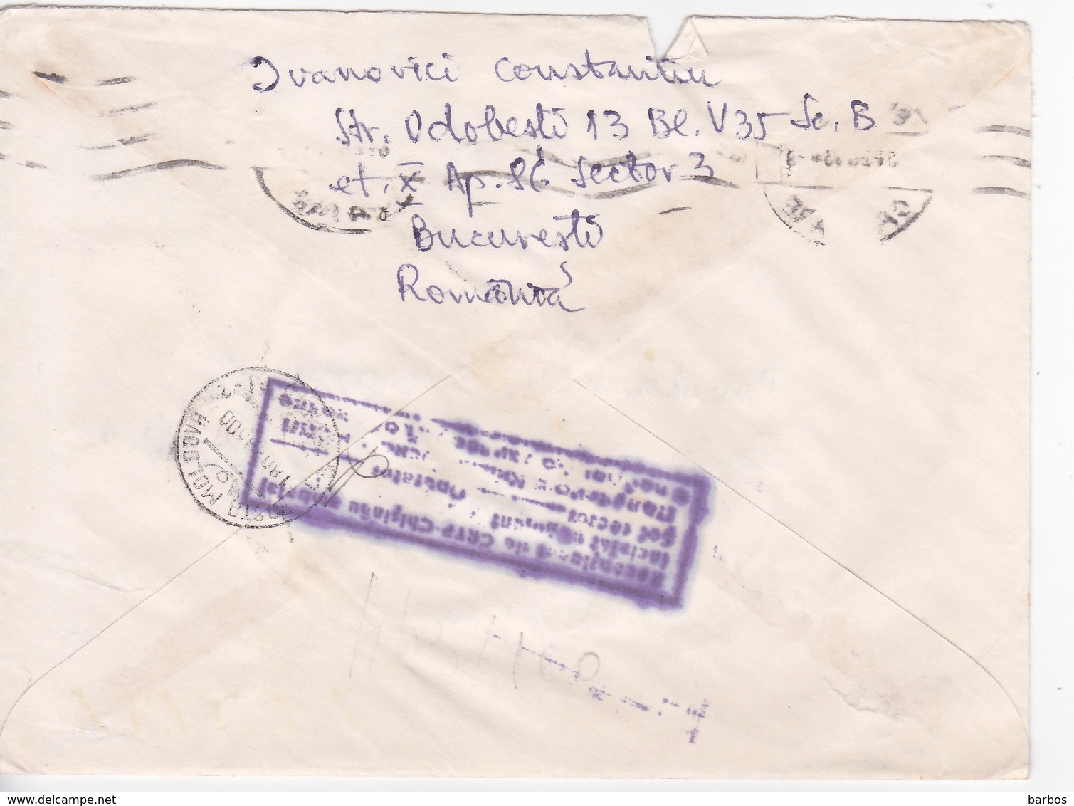 1993 , Roumanie To Moldova , Architecture , Used Cover - Lettres & Documents