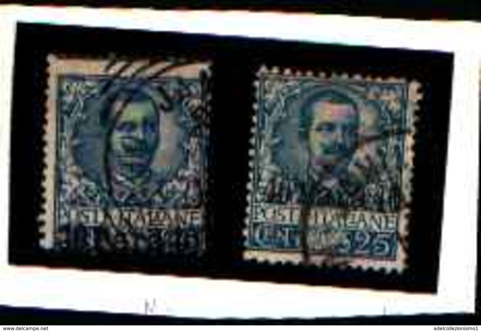 90366) LEVANTE-ALBANIA- Floreale Soprast. In Moneta Turca-1902-USATI - Albanië