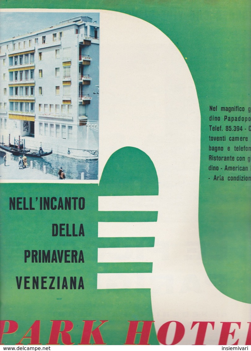 (pagine-pages)PUBBLICITA' PARK HOTEL Successo1960/06. - Altri & Non Classificati