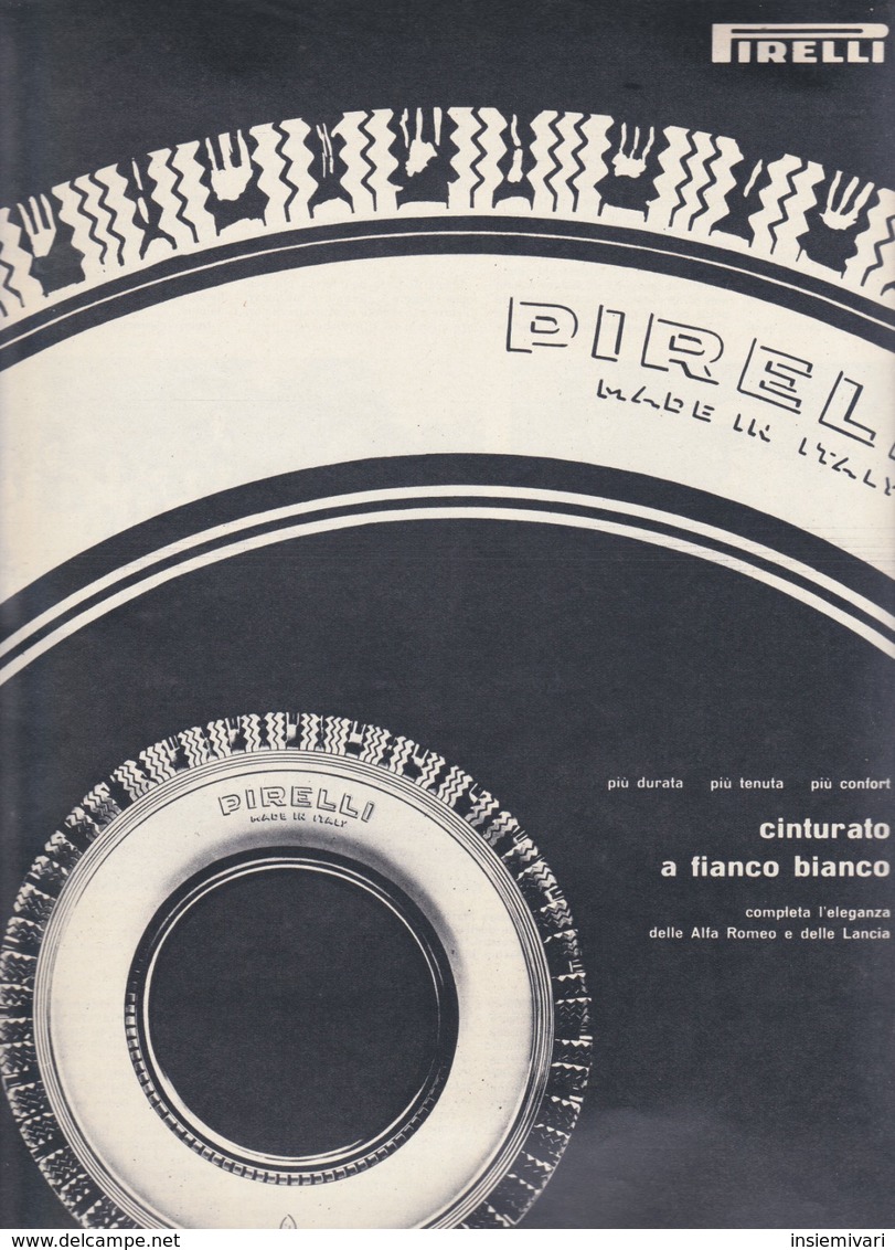 (pagine-pages)PUBBLICITA' PIRELLI Successo1960/06. - Altri & Non Classificati