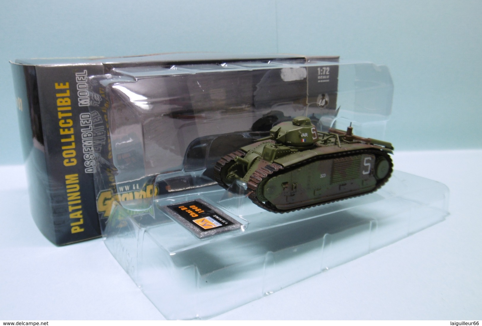 Ground Armor - CHAR B1 TANK 2nd Company Juin 1940 France Militaire Réf. 36158 Neuf NBO 1/72 - Chars