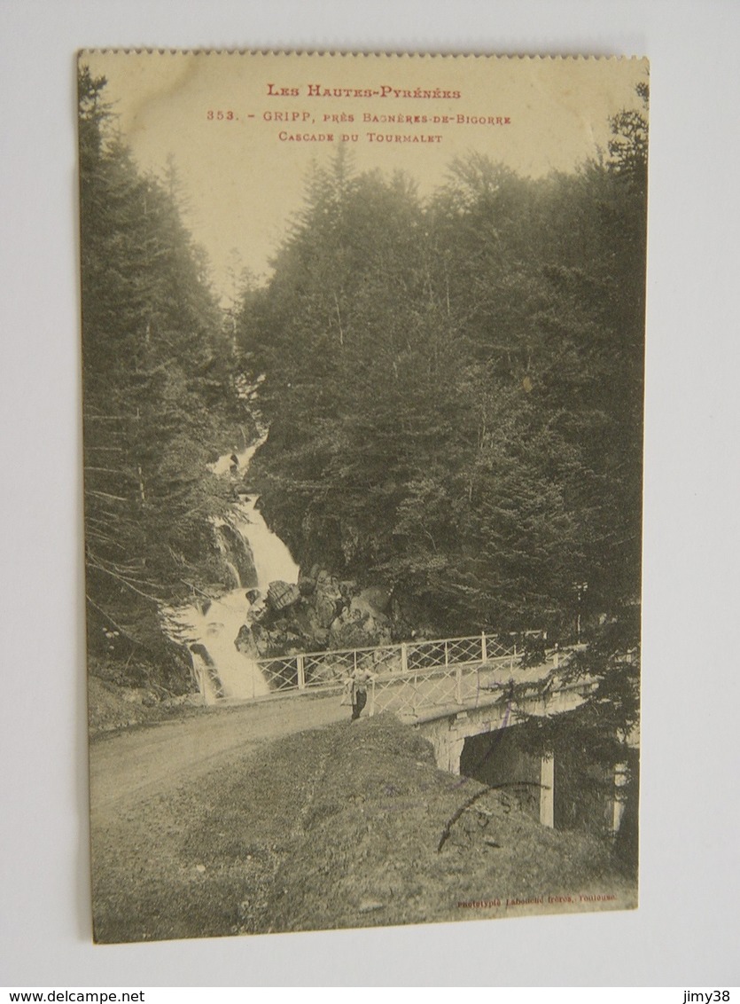 HAUTES PYRENEES-353-GRIP-PRES DE BAGNERES DE BIGORRE CASCADE DU TOURMALET - Autres & Non Classés