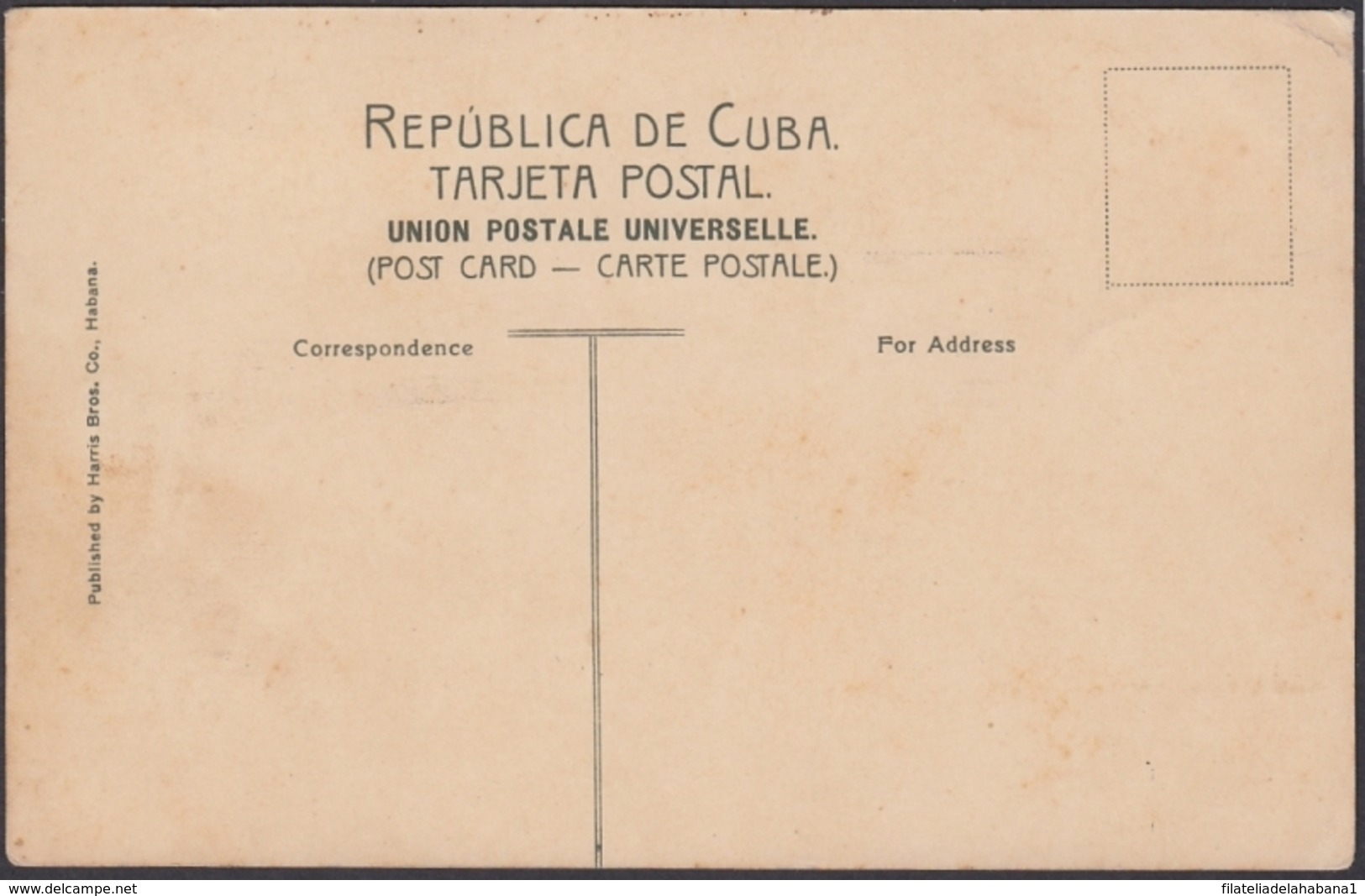 POS-1070 CUBA POSTCARD. CIRCA 1910. CUBAN STREET CARNIVAL, CARNAVAL SCENE. - Cuba