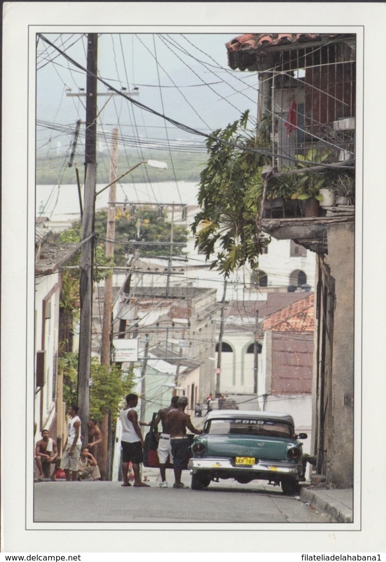 2011-EP-32 CUBA 2011 TURISTIC FORWARDED POSTAL STATIONERY. SANTIAGO DE CUBA. - Lettres & Documents