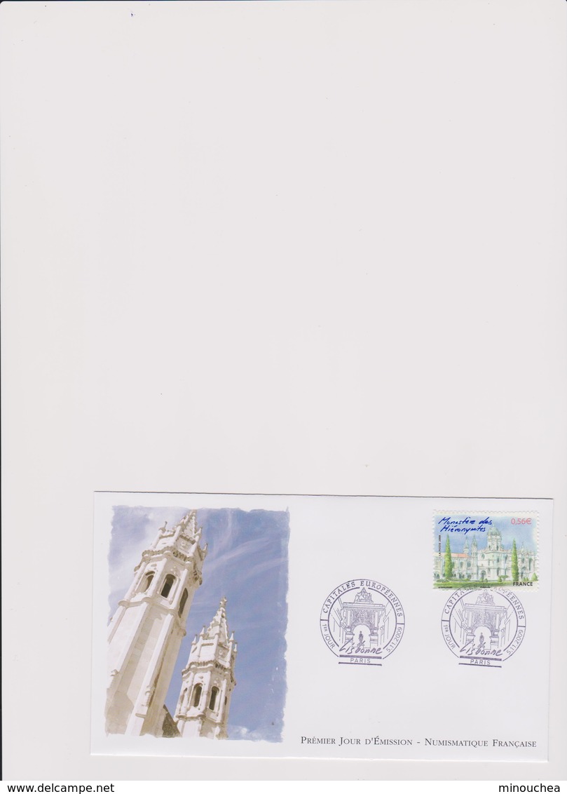 FDC France - Capitales Européennes - Lisbonne - Année 2009 - 2000-2009