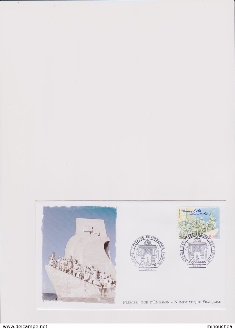 FDC France - Capitales Européennes - Lisbonne - Année 2009 - 2000-2009