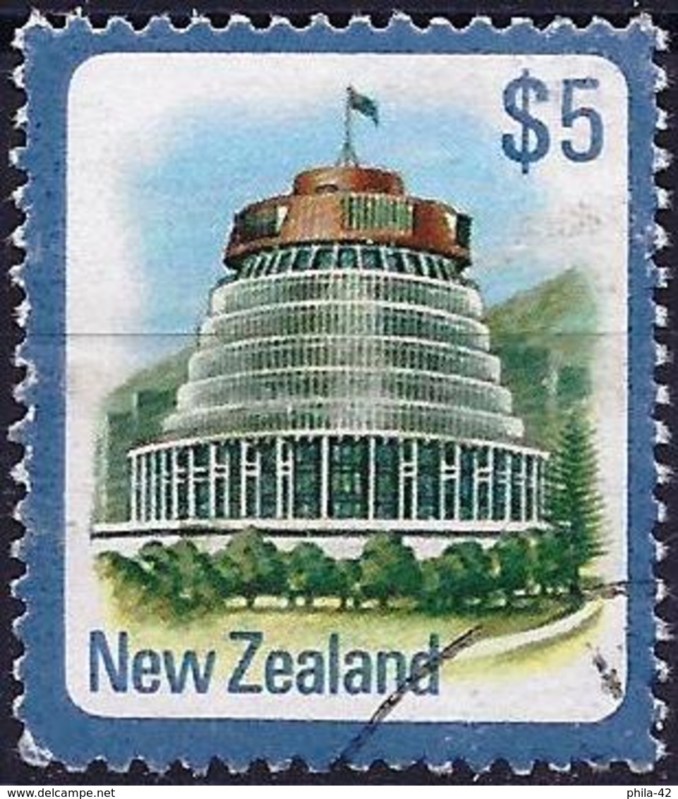 New-Zealand 1981 - Parliament Of Wellington ( Mi 834 - YT 804 ) - Oblitérés