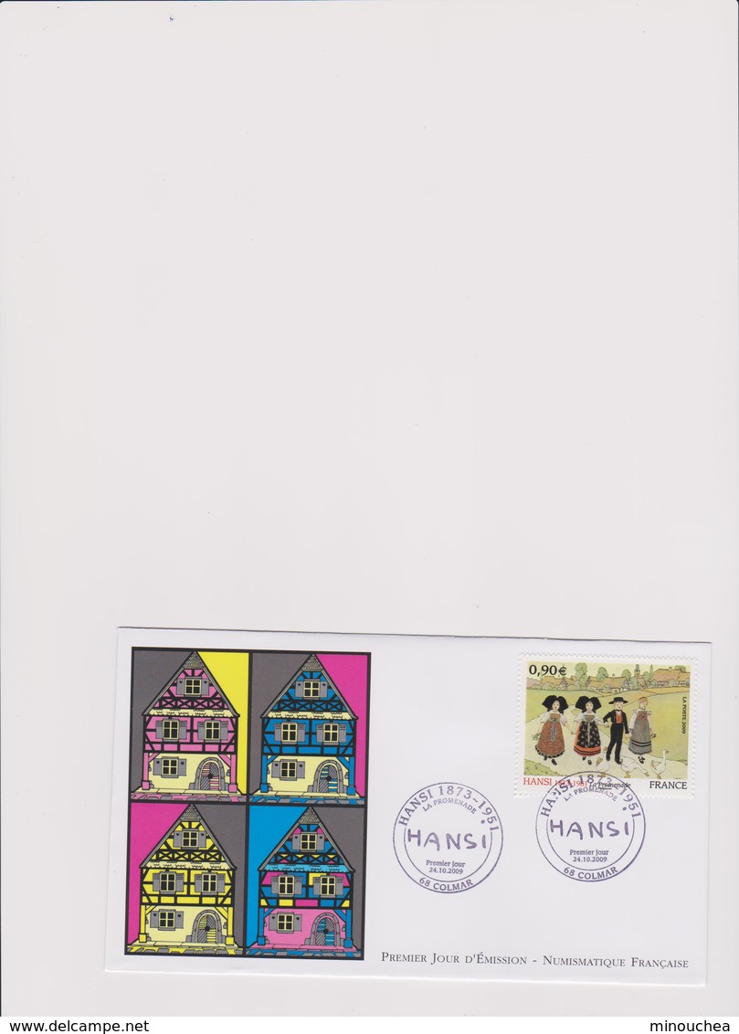 FDC France - Hansi - Année 2009 - 2000-2009