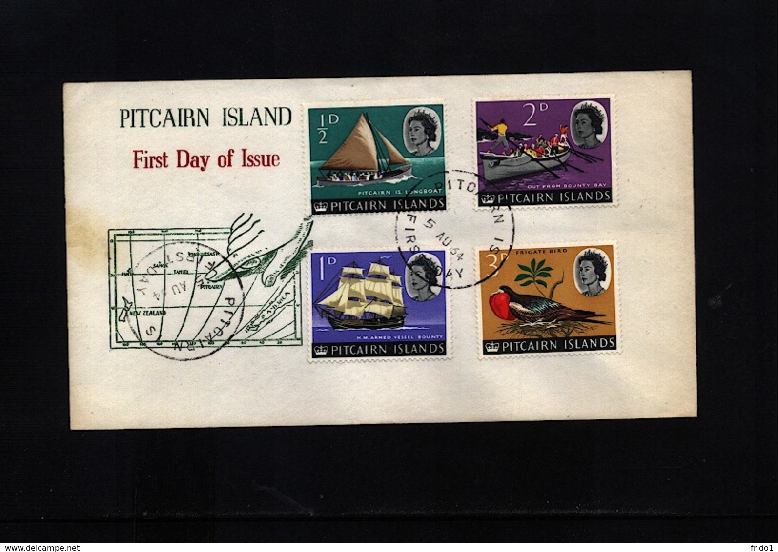 Pitcairn Islands 1964 Interesting Cover - Pitcairn