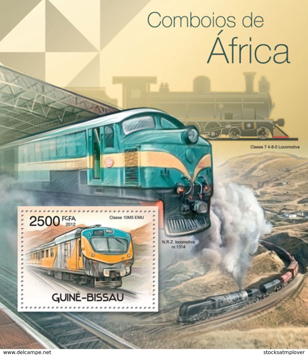 Guinea Bissau 2012  Trains Of Africa - Guinea-Bissau