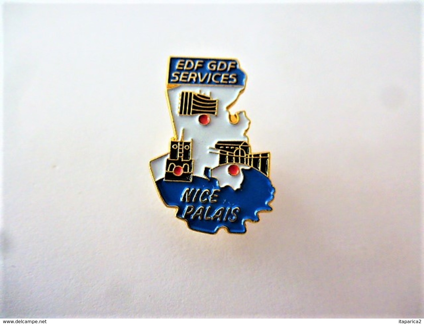 PINS EDF GDF SERVICES NICE PALAIS 06 ALPES MARITIMES / 33NAT - EDF GDF