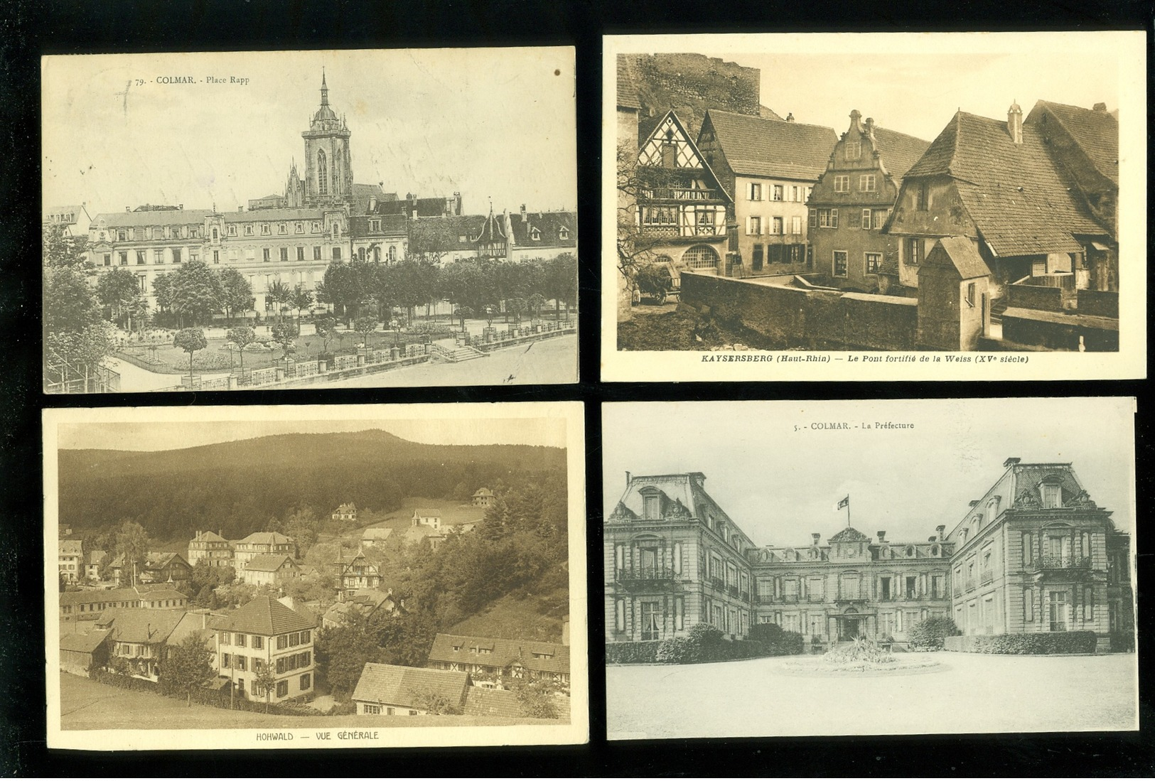 Beau lot de 60 cartes postales de France  Rhin ( Haut )   Mooi lot van 60 postkaarten van Frankrijk ( 68 )  - 60 scans